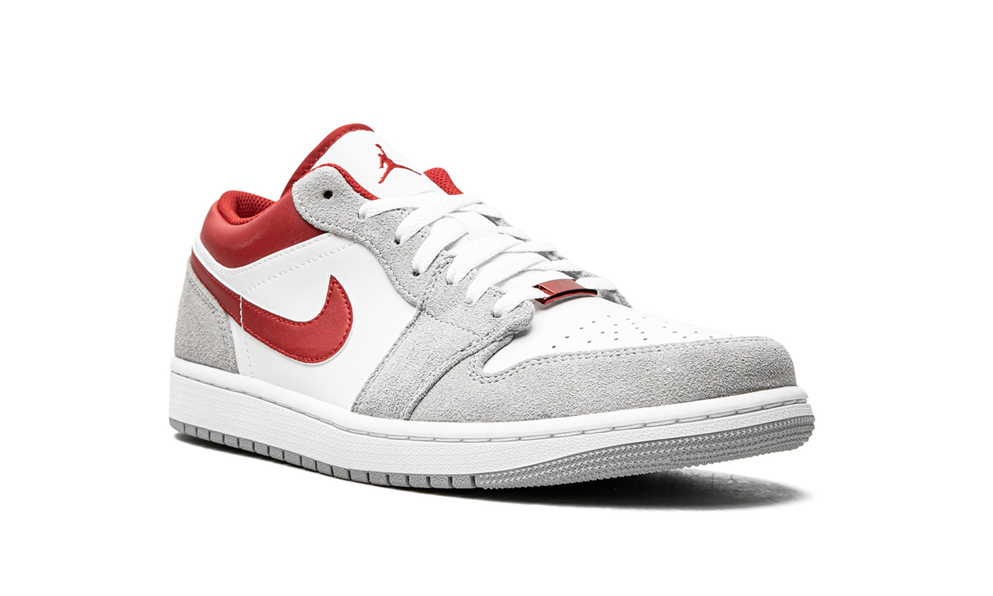 Nike Air Jordan 1 Low SE "White / Grey / Red" DC6991 016