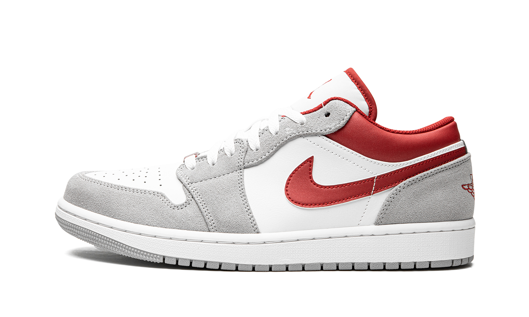 Nike Air Jordan 1 Low SE "White / Grey / Red" DC6991 016