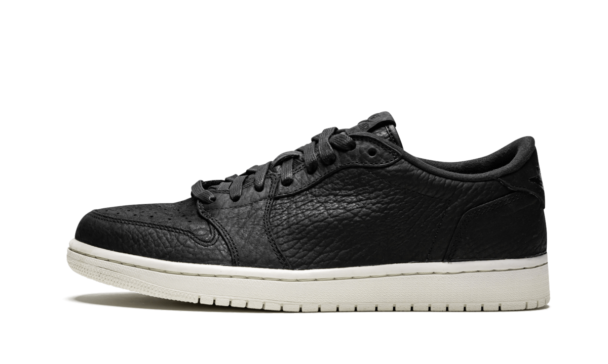 Nike Air Jordan 1 Low Swooshless "Black" 848775 005