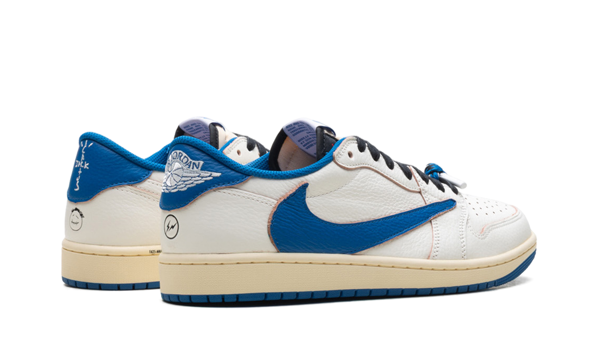 Nike Air Jordan 1 Low "Travis Scott - Fragment - Sail" DM7866 104