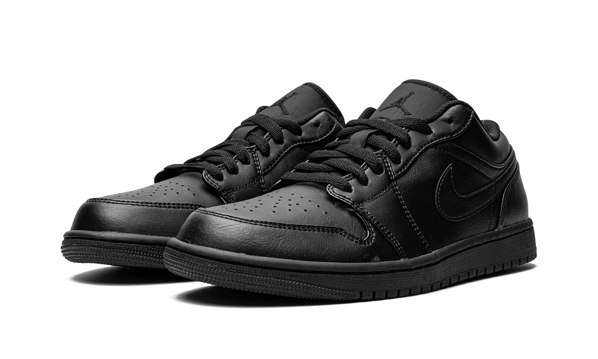 Nike Air Jordan 1 Low "Triple Black" 553558 093