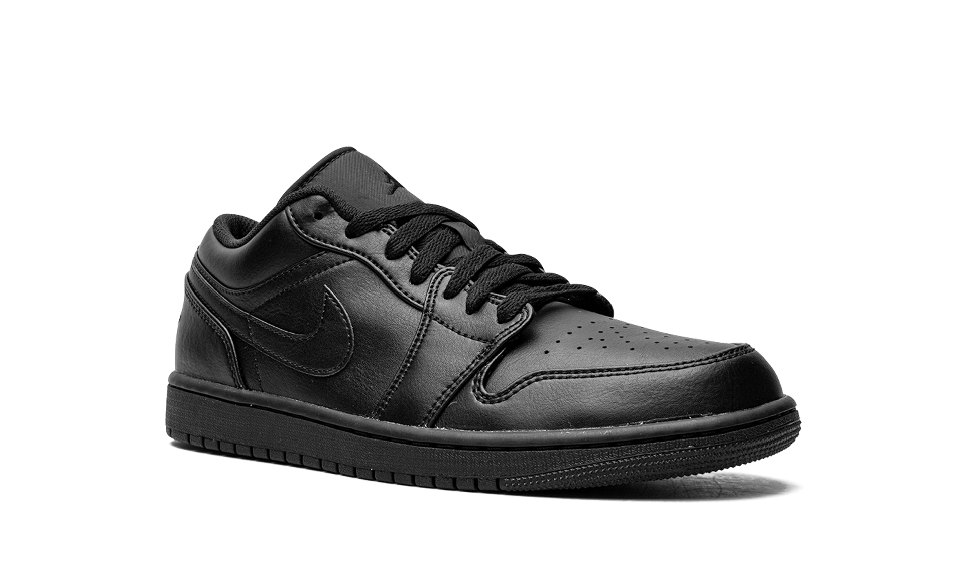 Nike Air Jordan 1 Low "Triple Black" 553558 093