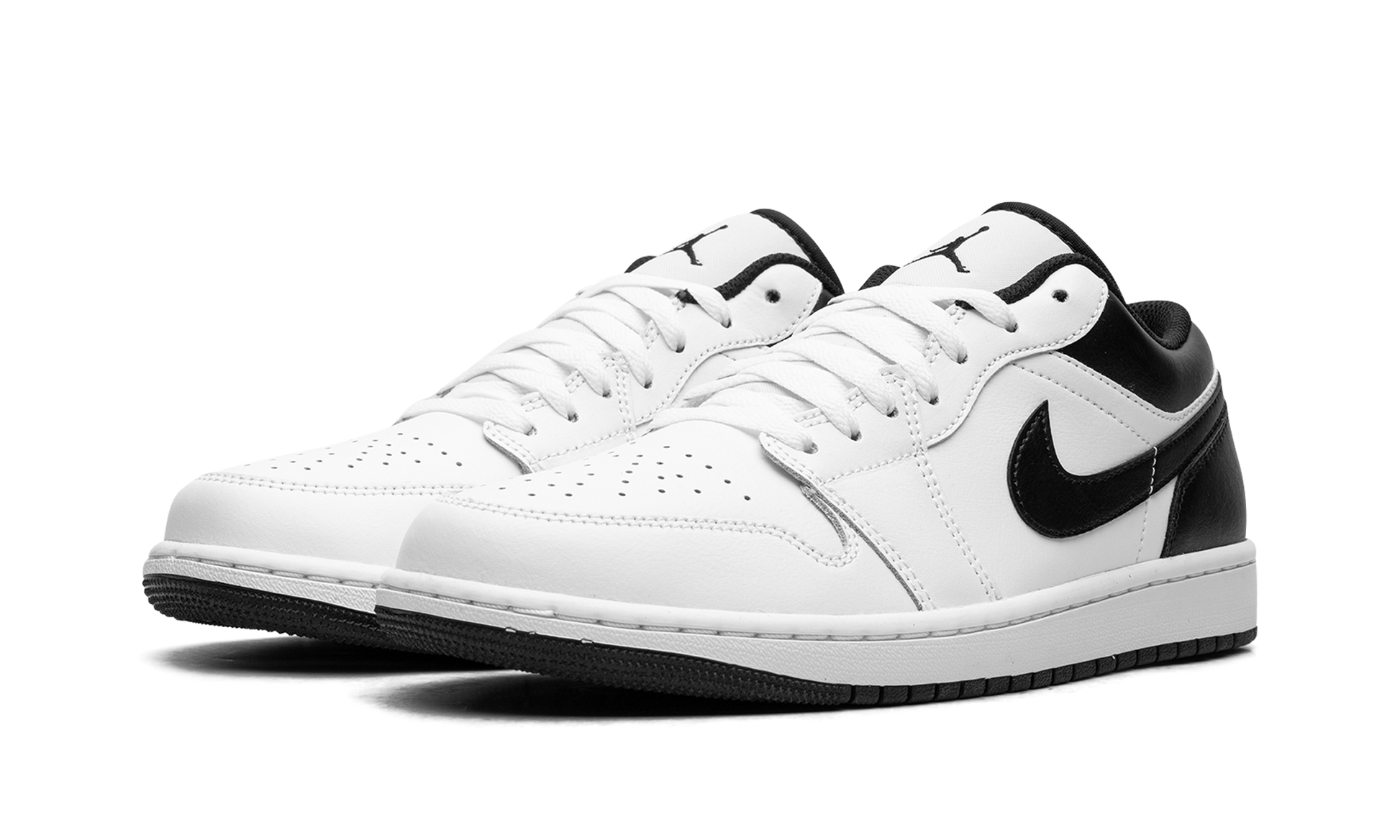 Nike Air Jordan 1 Low "White/Black" 553558 132