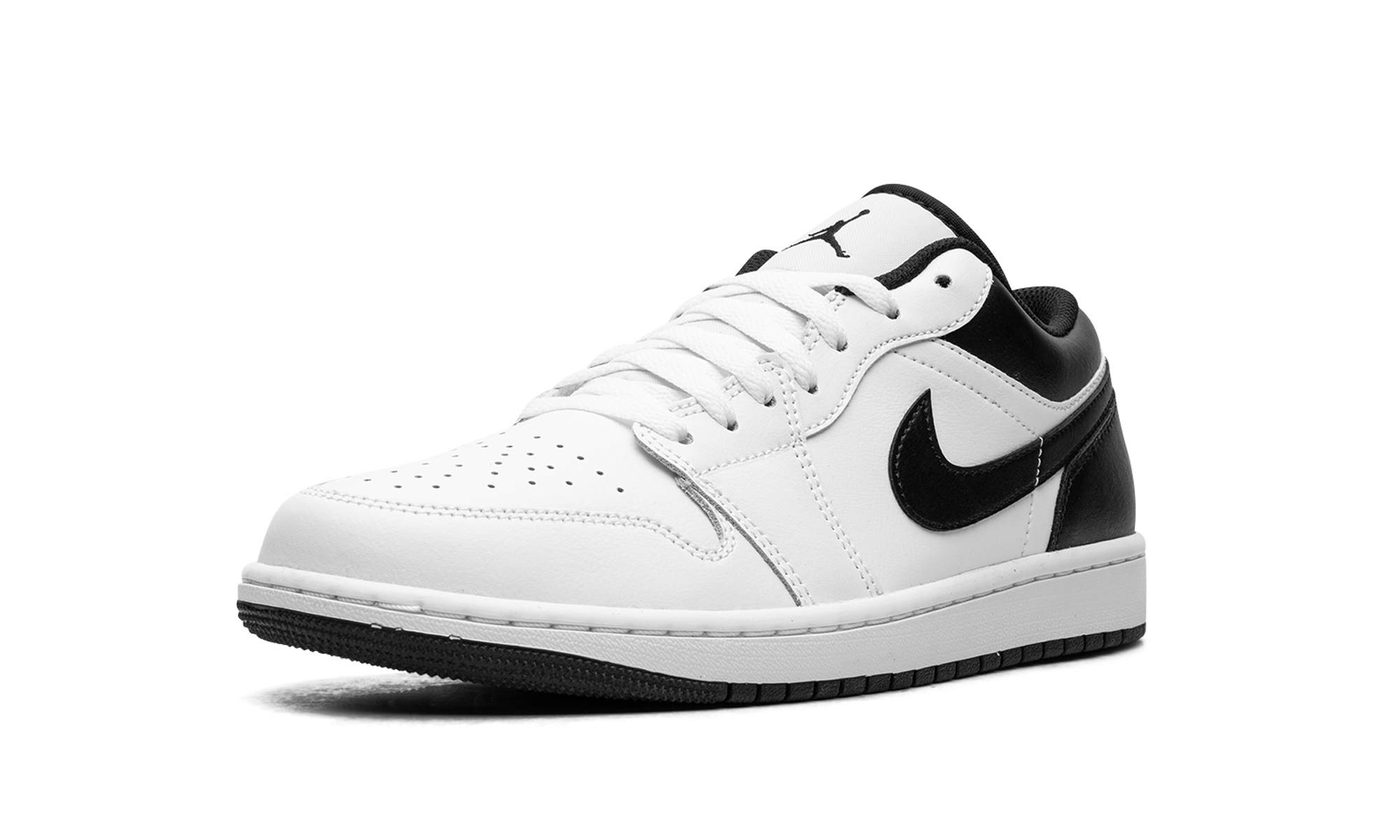 Nike Air Jordan 1 Low "White/Black" 553558 132