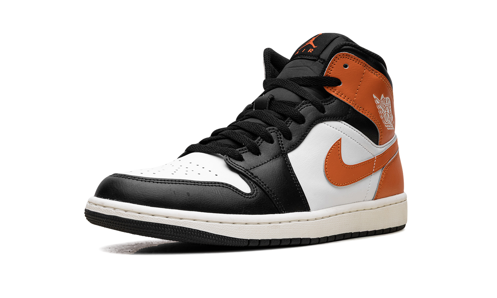 Nike Air Jordan 1 Mid "Black Toe Starfish" DQ8426 801