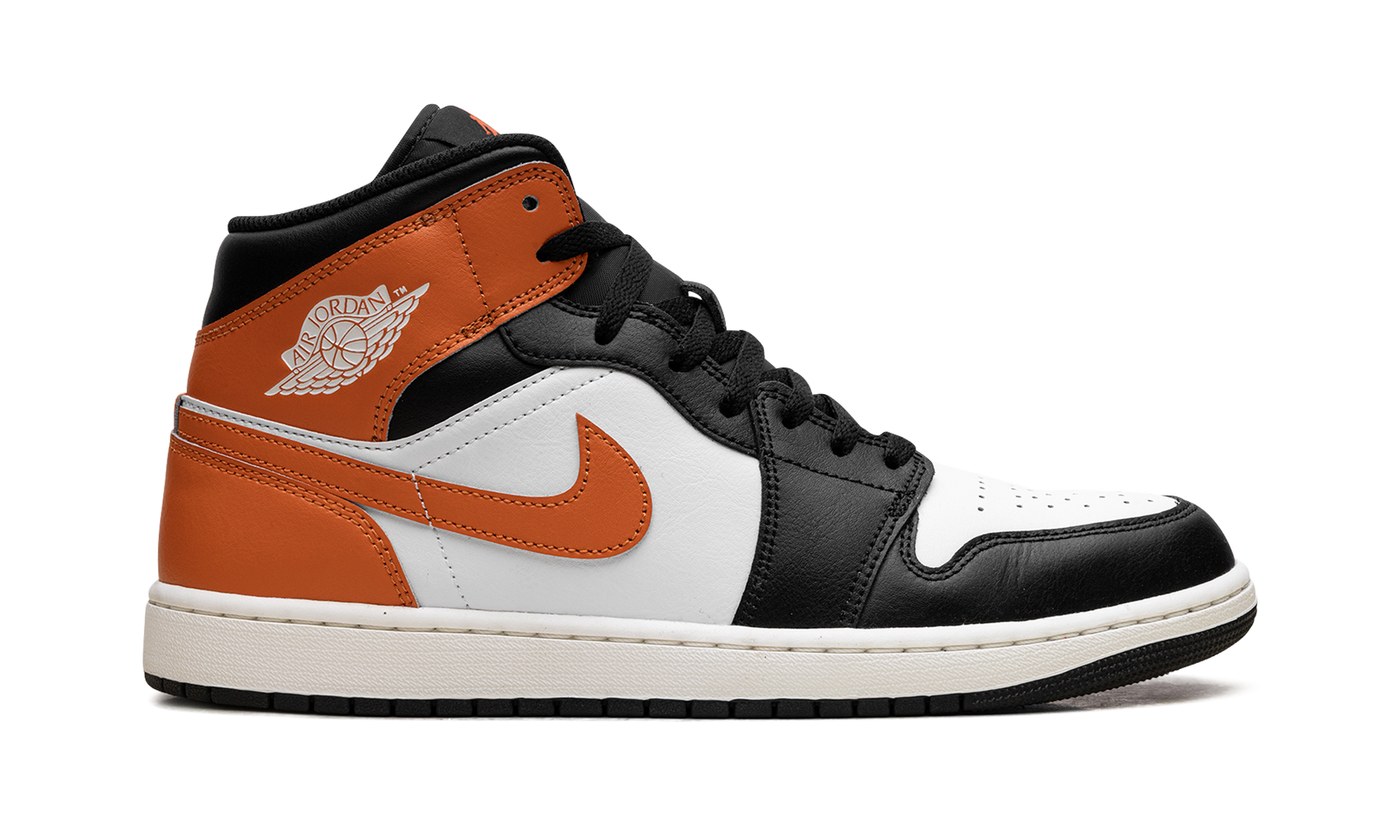 Nike Air Jordan 1 Mid "Black Toe Starfish" DQ8426 801