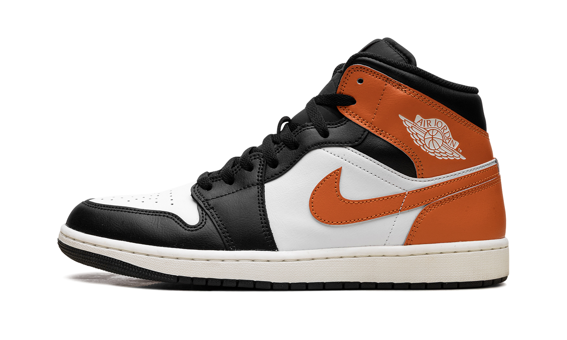 Nike Air Jordan 1 Mid "Black Toe Starfish" DQ8426 801