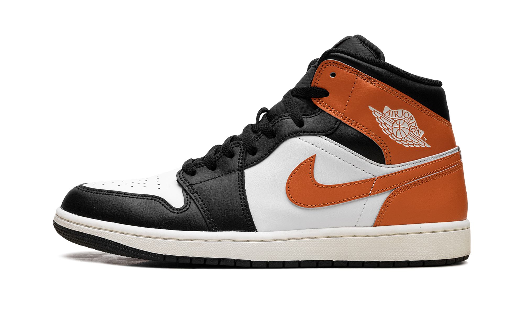 Nike Air Jordan 1 Mid "Black Toe Starfish" DQ8426 801