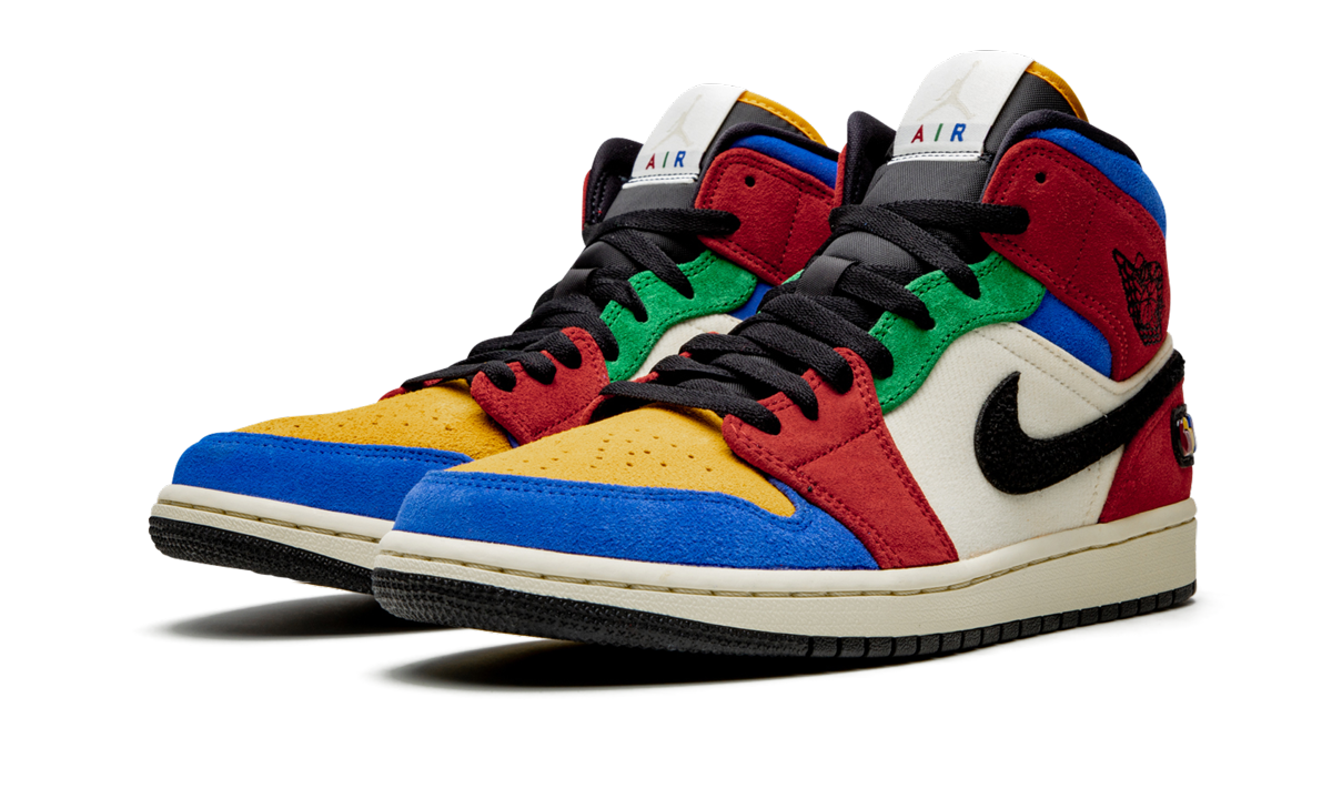 Nike Air Jordan 1 Mid "Blue The Great - Fearless" CU2805 100