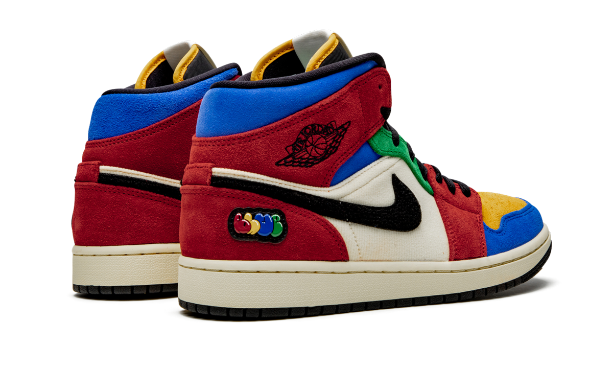 Nike Air Jordan 1 Mid "Blue The Great - Fearless" CU2805 100