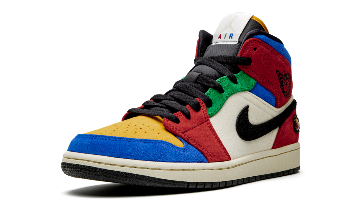 Nike Air Jordan 1 Mid "Blue The Great - Fearless" CU2805 100