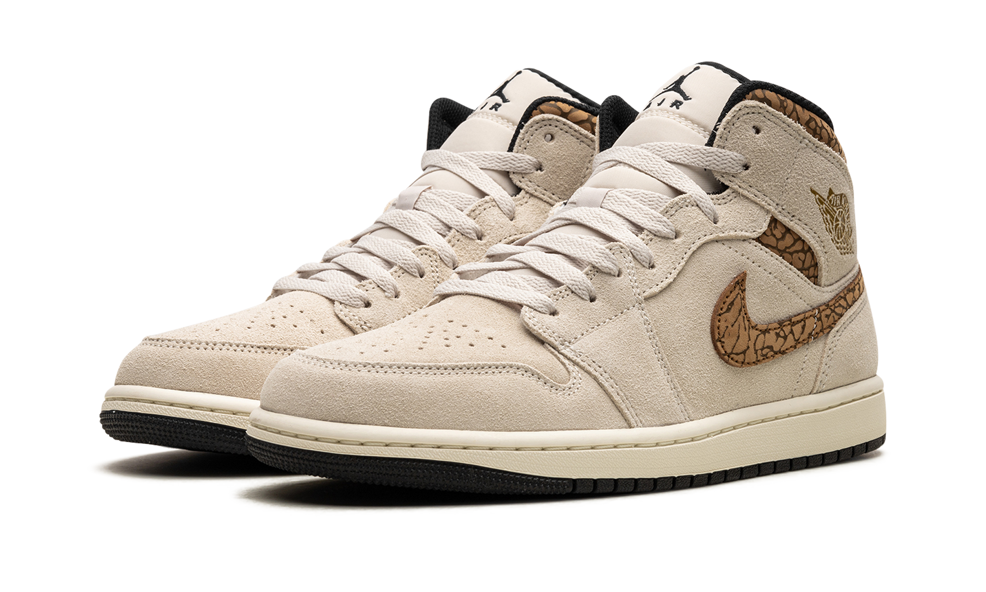 Nike Air Jordan 1 Mid "Brown Elephant" DZ4129 102