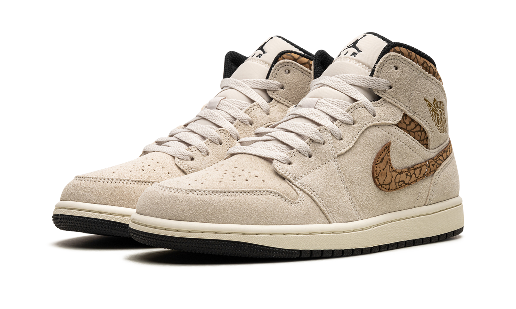 Nike Air Jordan 1 Mid "Brown Elephant" DZ4129 102
