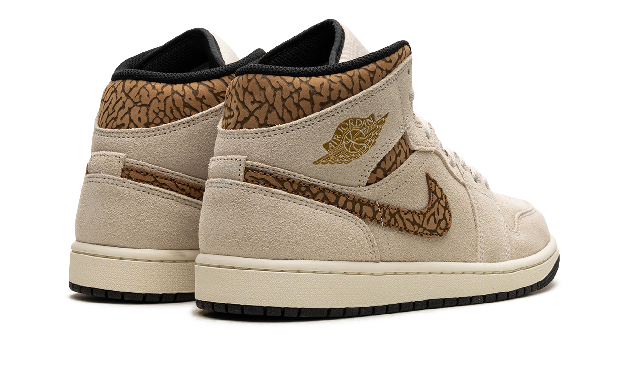 Nike Air Jordan 1 Mid "Brown Elephant" DZ4129 102