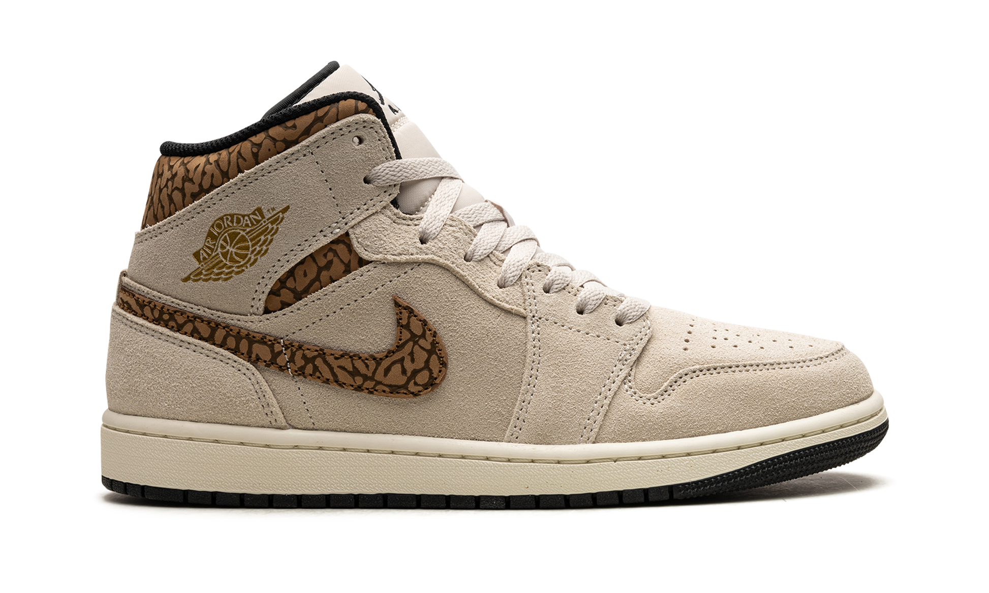 Nike Air Jordan 1 Mid "Brown Elephant" DZ4129 102