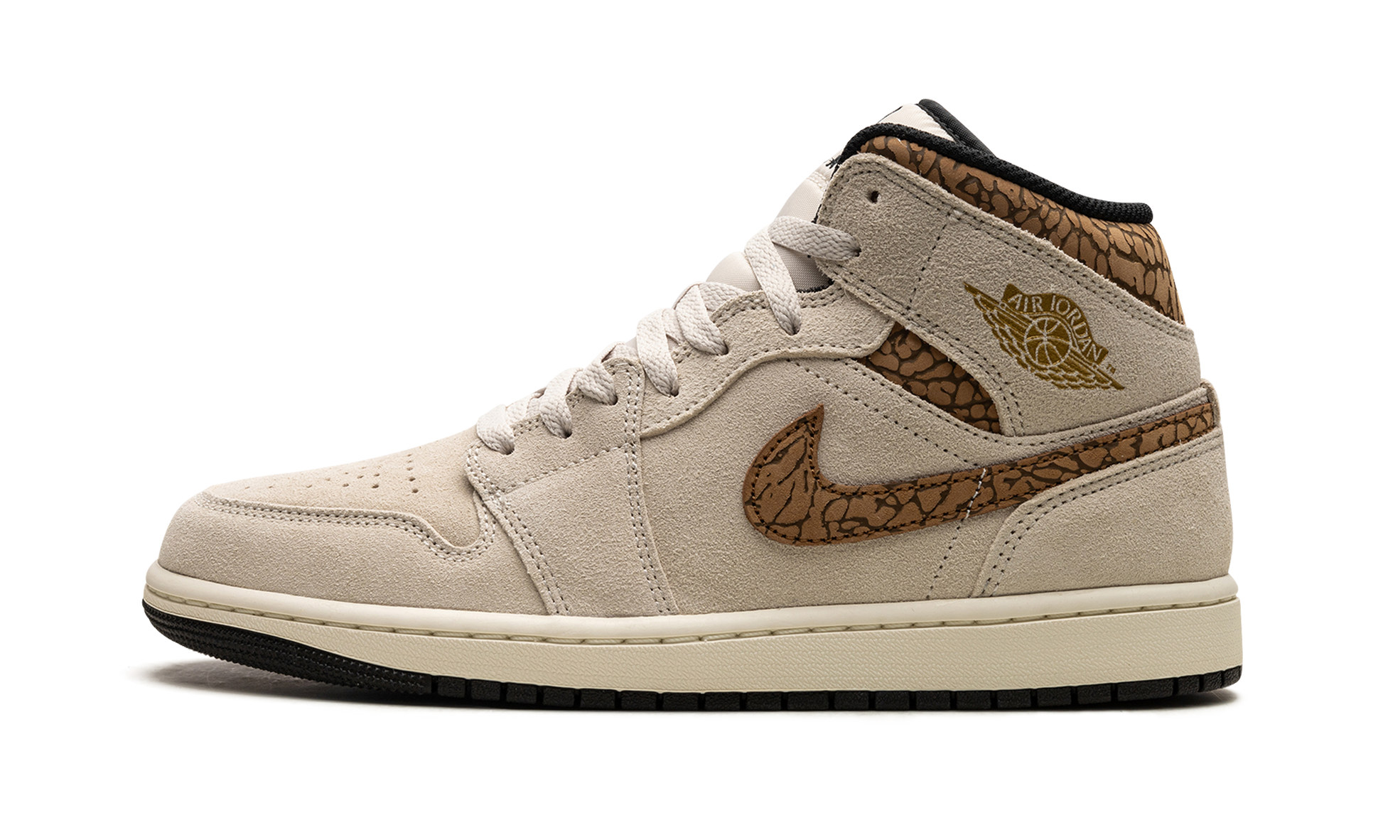 Nike Air Jordan 1 Mid "Brown Elephant" DZ4129 102