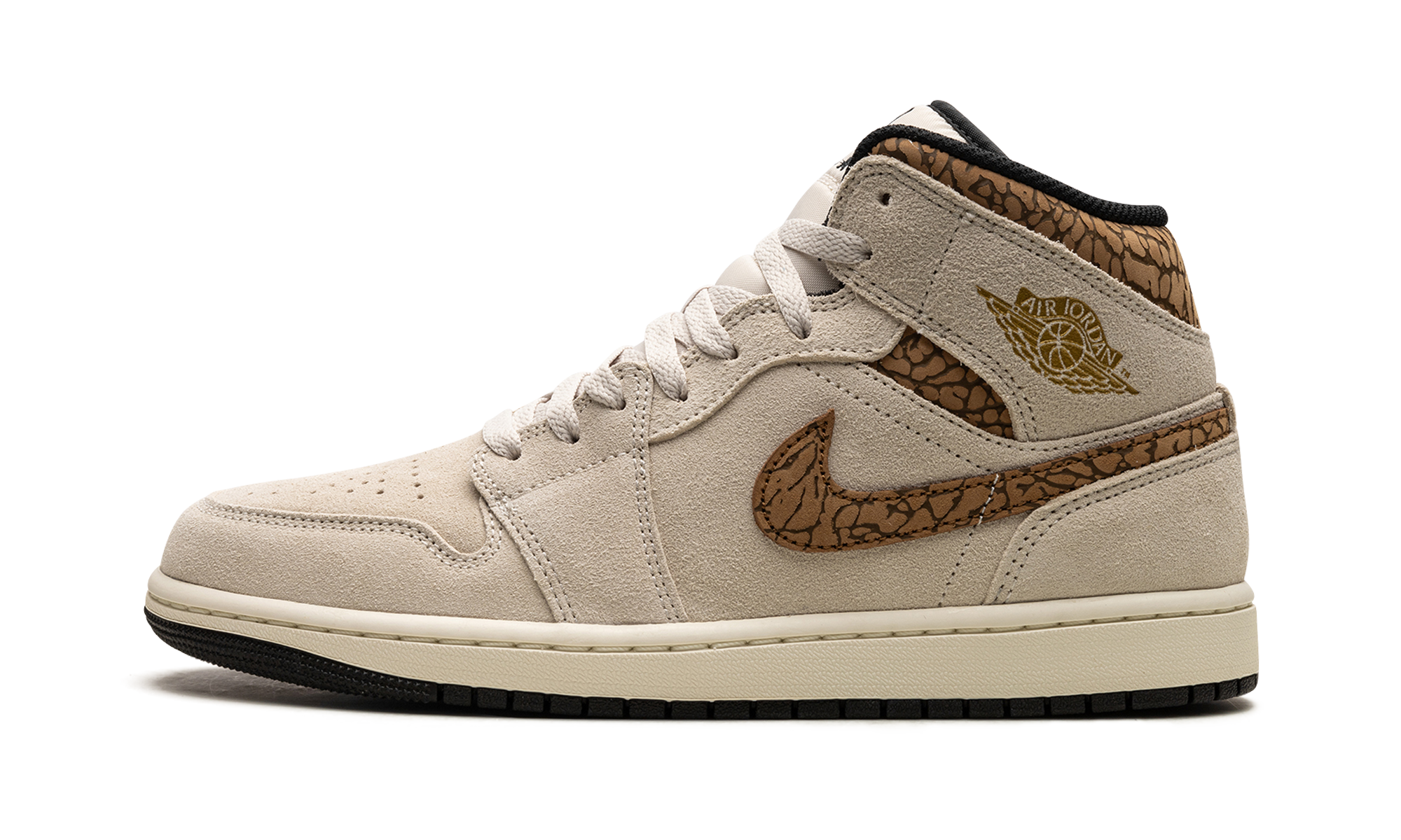 Nike Air Jordan 1 Mid "Brown Elephant" DZ4129 102