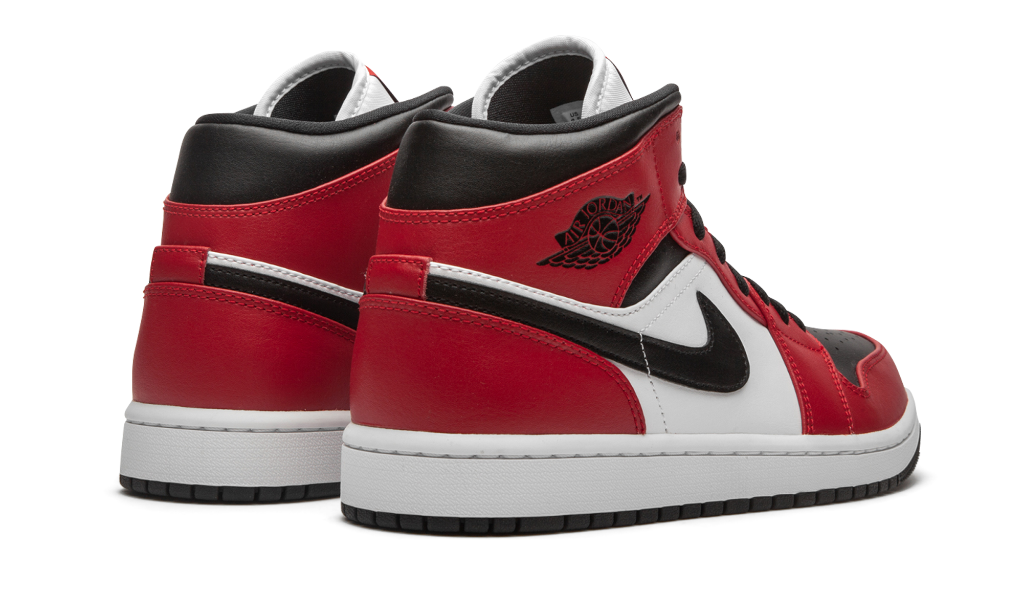 Nike Air Jordan 1 Mid "Chicago Black Toe" 554724 069