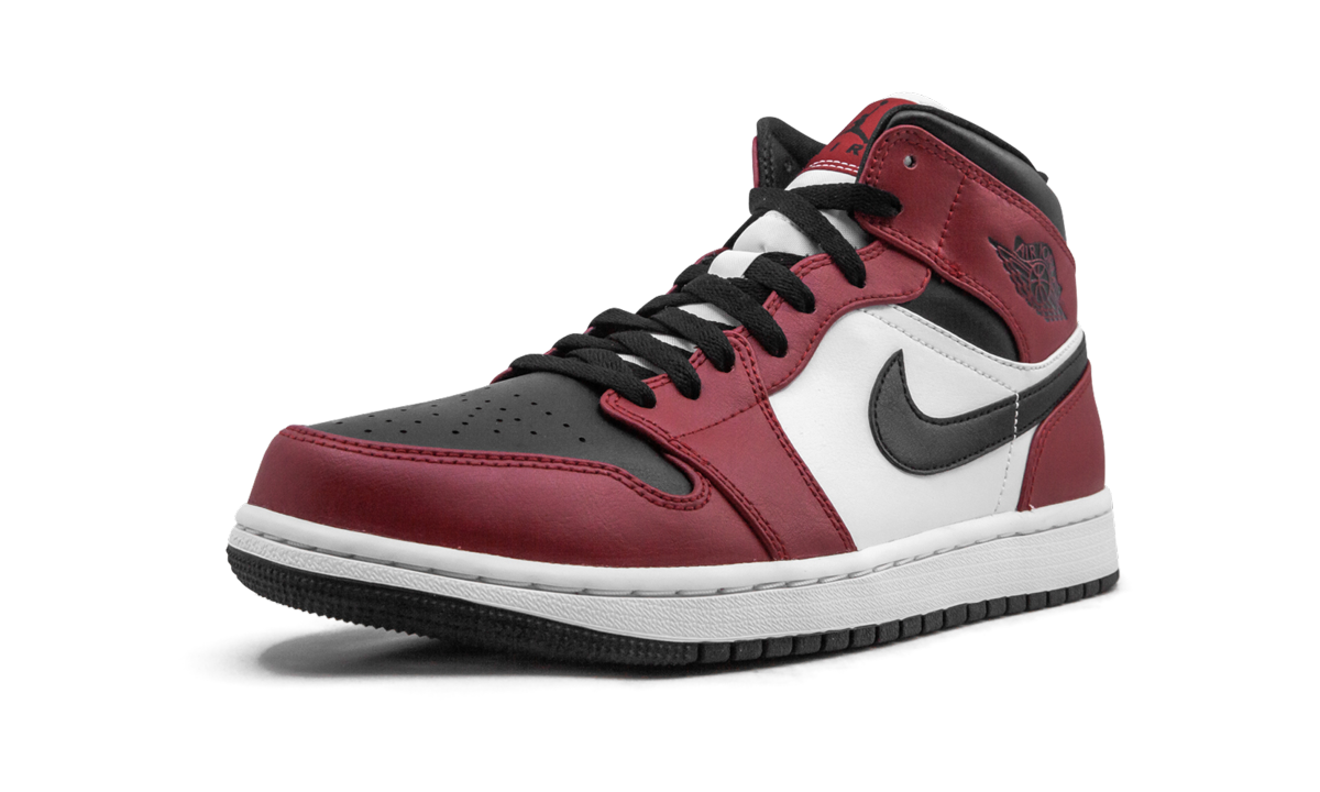 Nike Air Jordan 1 Mid "Chicago Black Toe" 554724 069