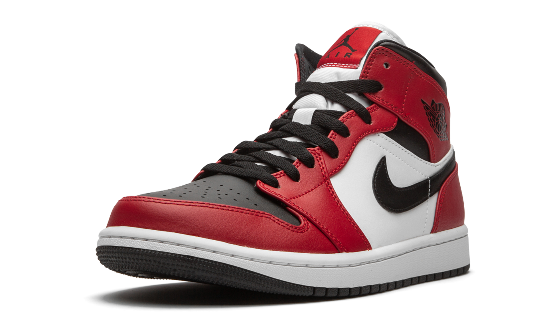 Nike Air Jordan 1 Mid "Chicago Black Toe" 554724 069