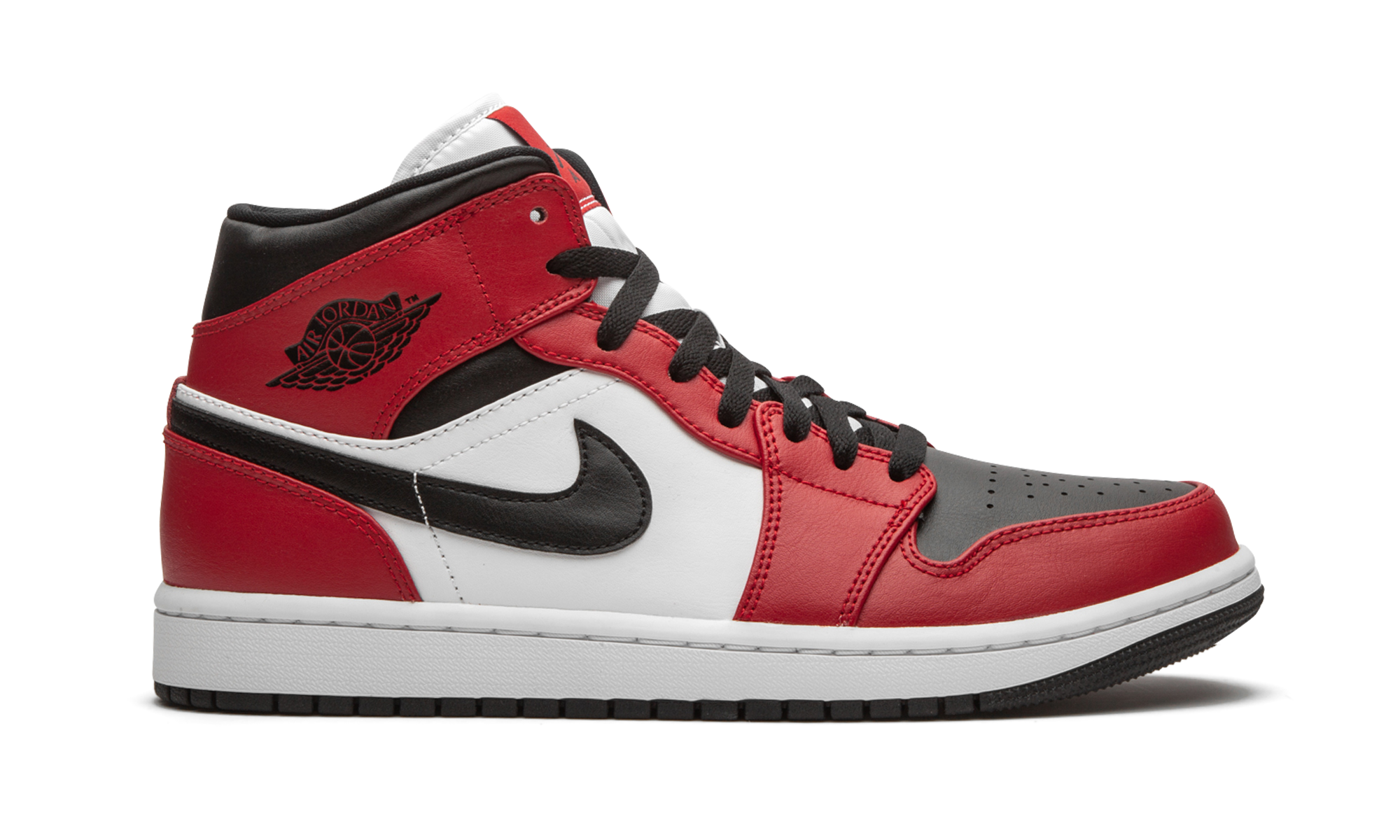 Nike Air Jordan 1 Mid "Chicago Black Toe" 554724 069