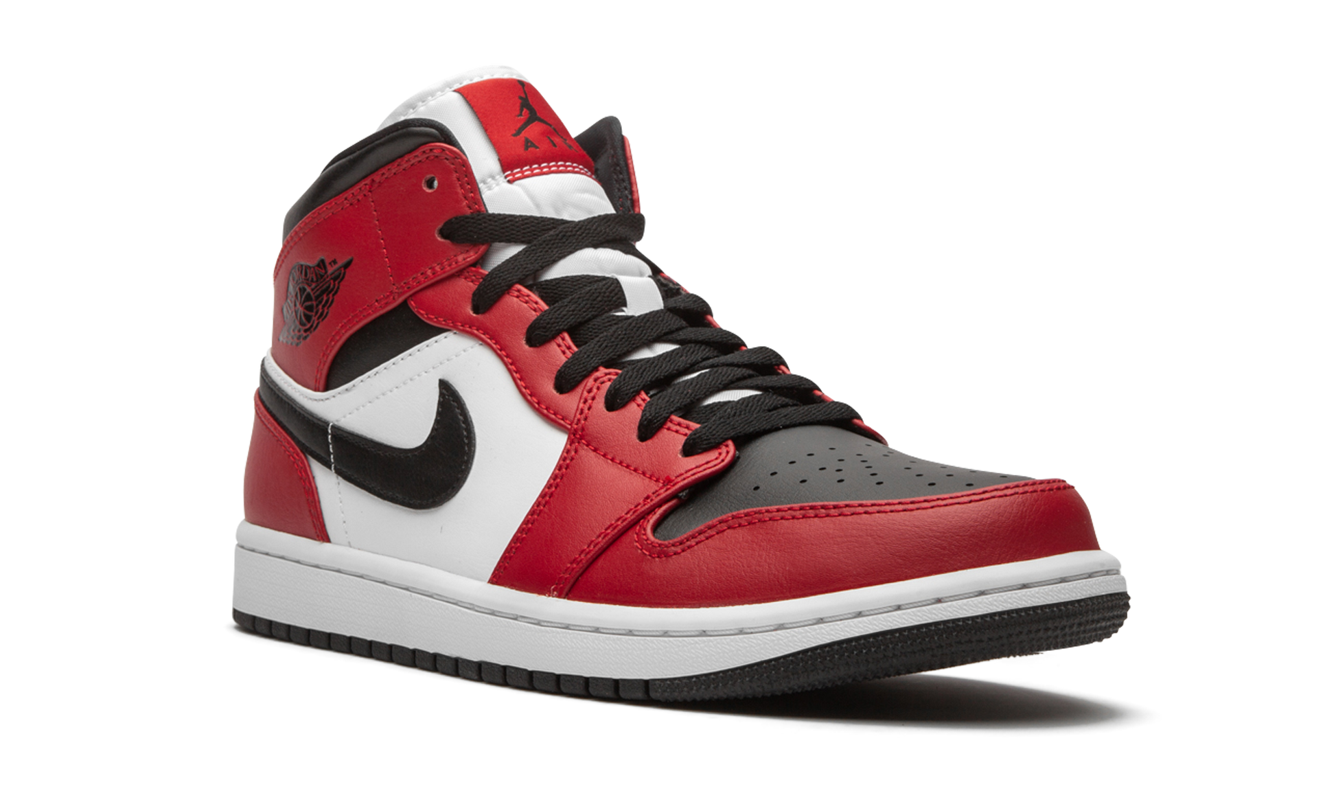 Nike Air Jordan 1 Mid "Chicago Black Toe" 554724 069