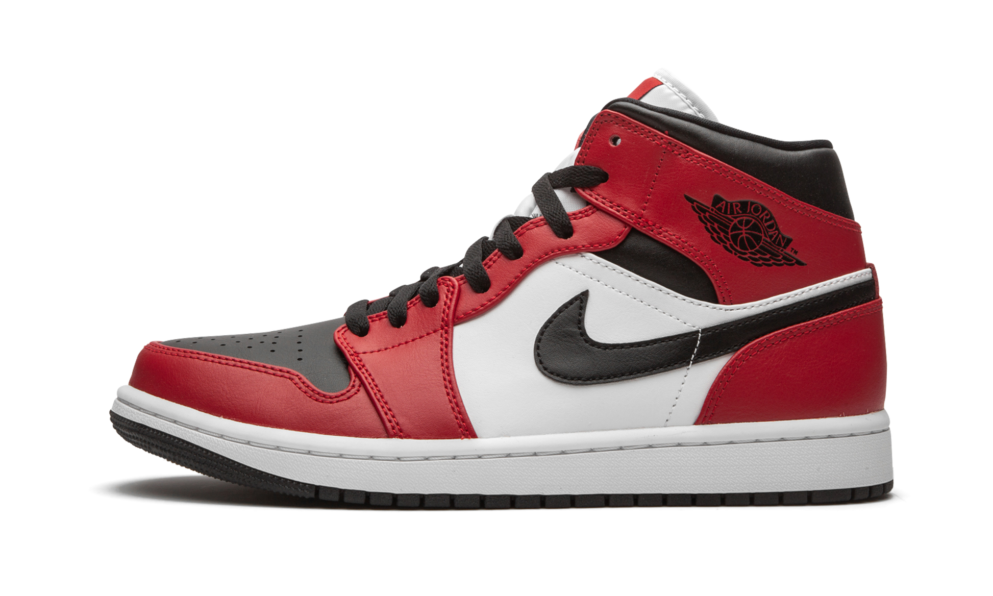 Nike Air Jordan 1 Mid "Chicago Black Toe" 554724 069