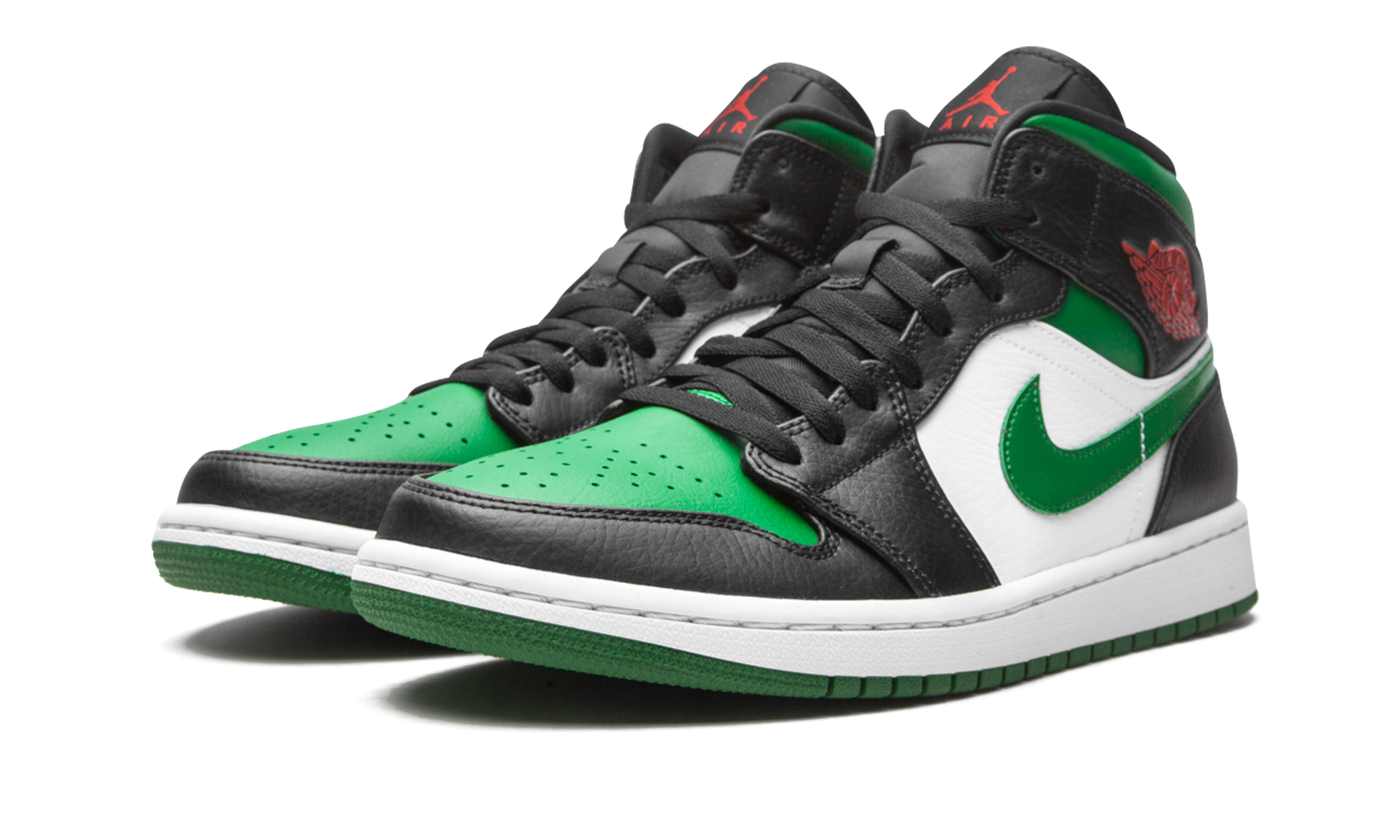 Nike Air Jordan 1 Mid "Green Toe" 554724 067