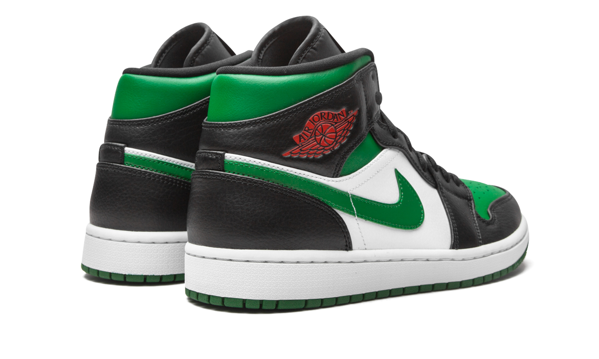 Nike Air Jordan 1 Mid "Green Toe" 554724 067