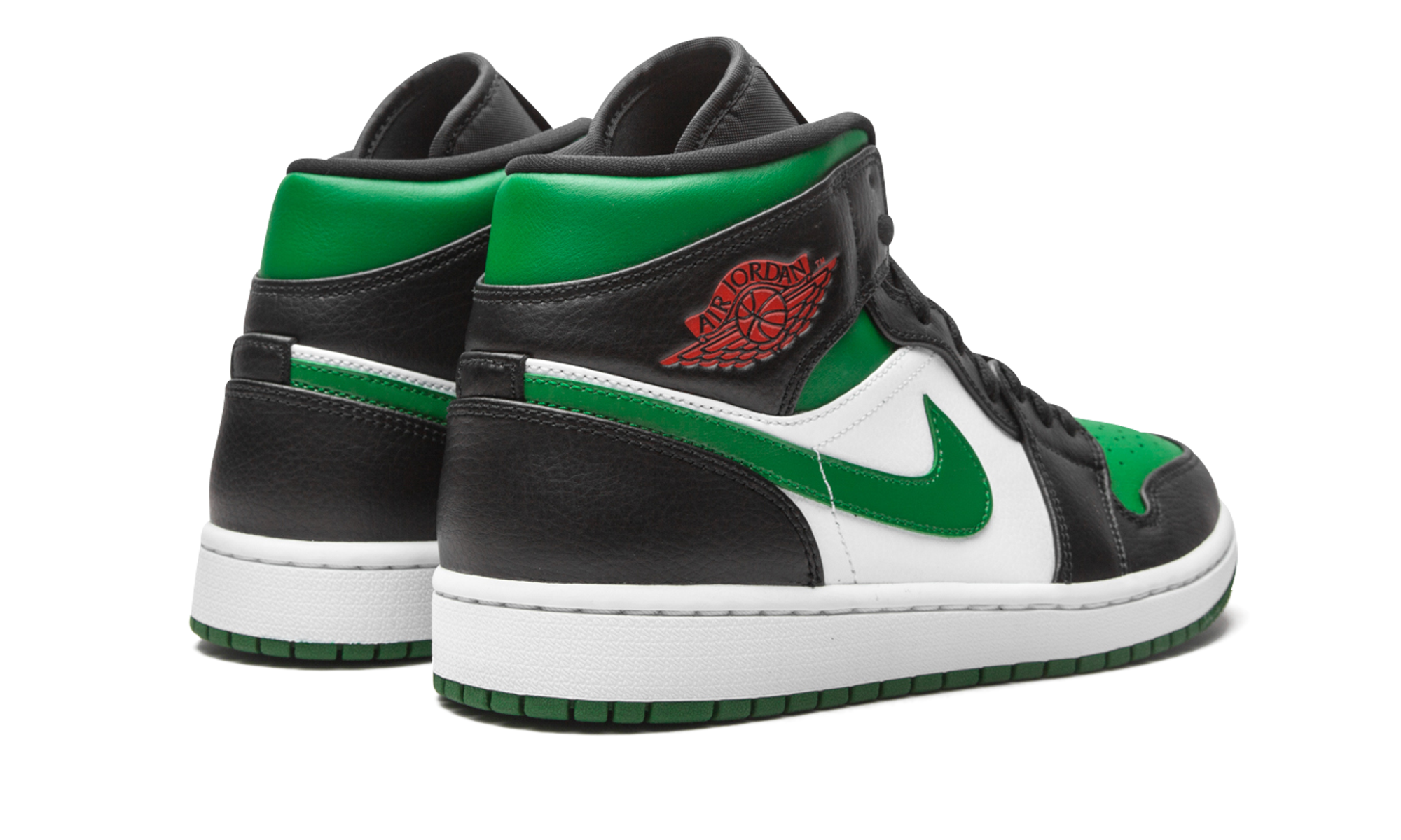 Nike Air Jordan 1 Mid "Green Toe" 554724 067