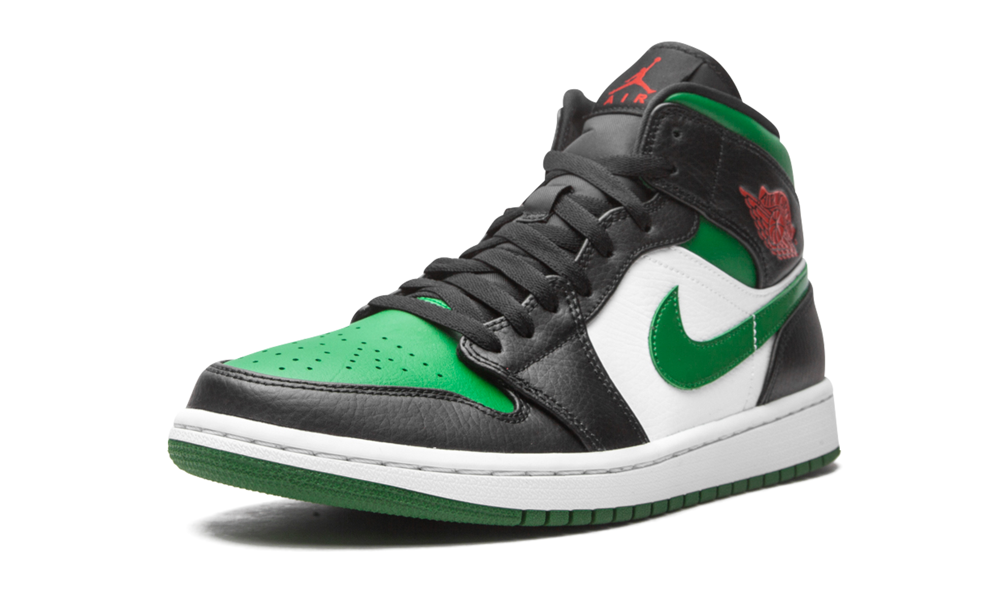 Nike Air Jordan 1 Mid "Green Toe" 554724 067