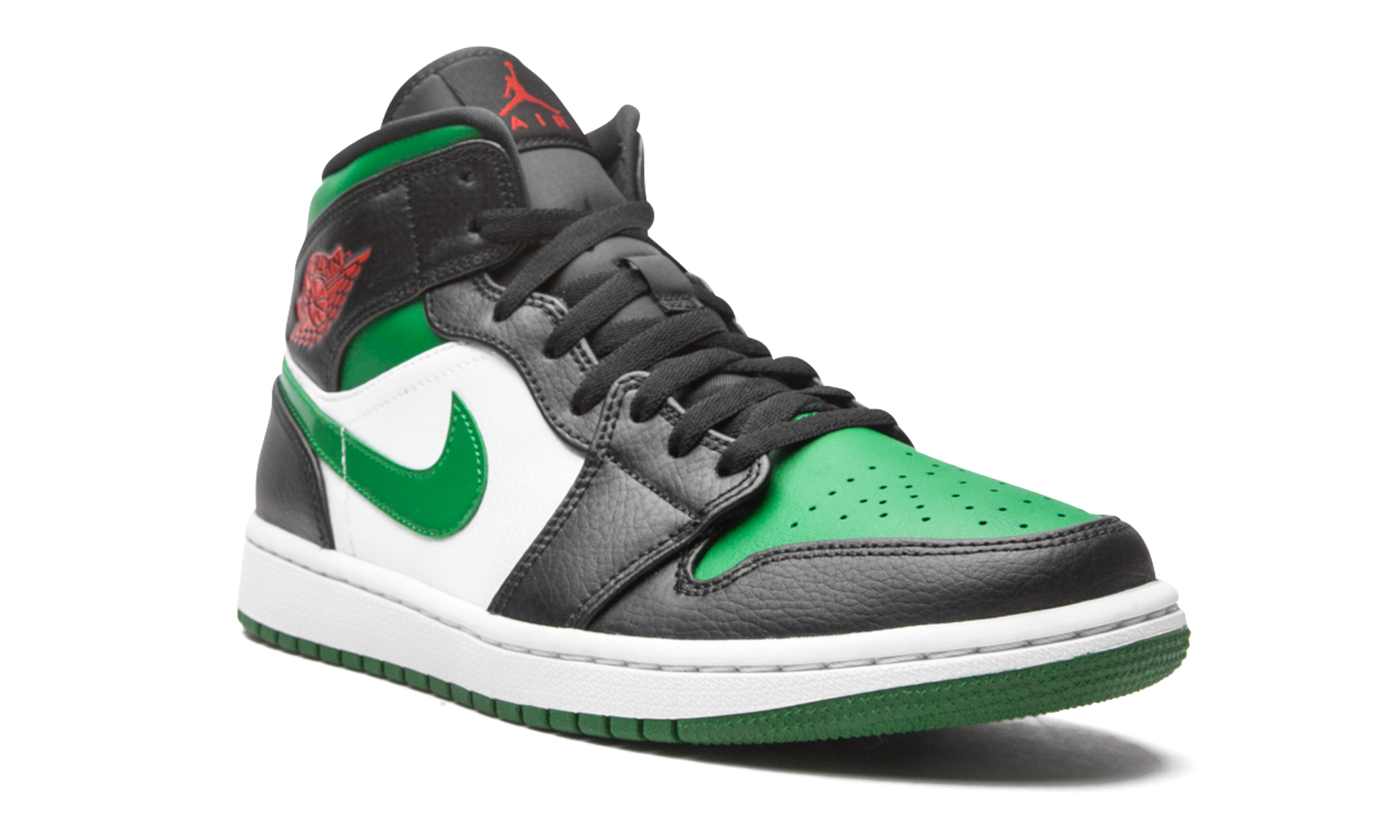 Nike Air Jordan 1 Mid "Green Toe" 554724 067