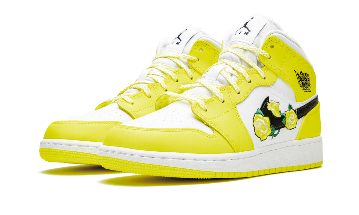 Nike Air Jordan 1 Mid GS "Dynamic Yellow" AV5174 700