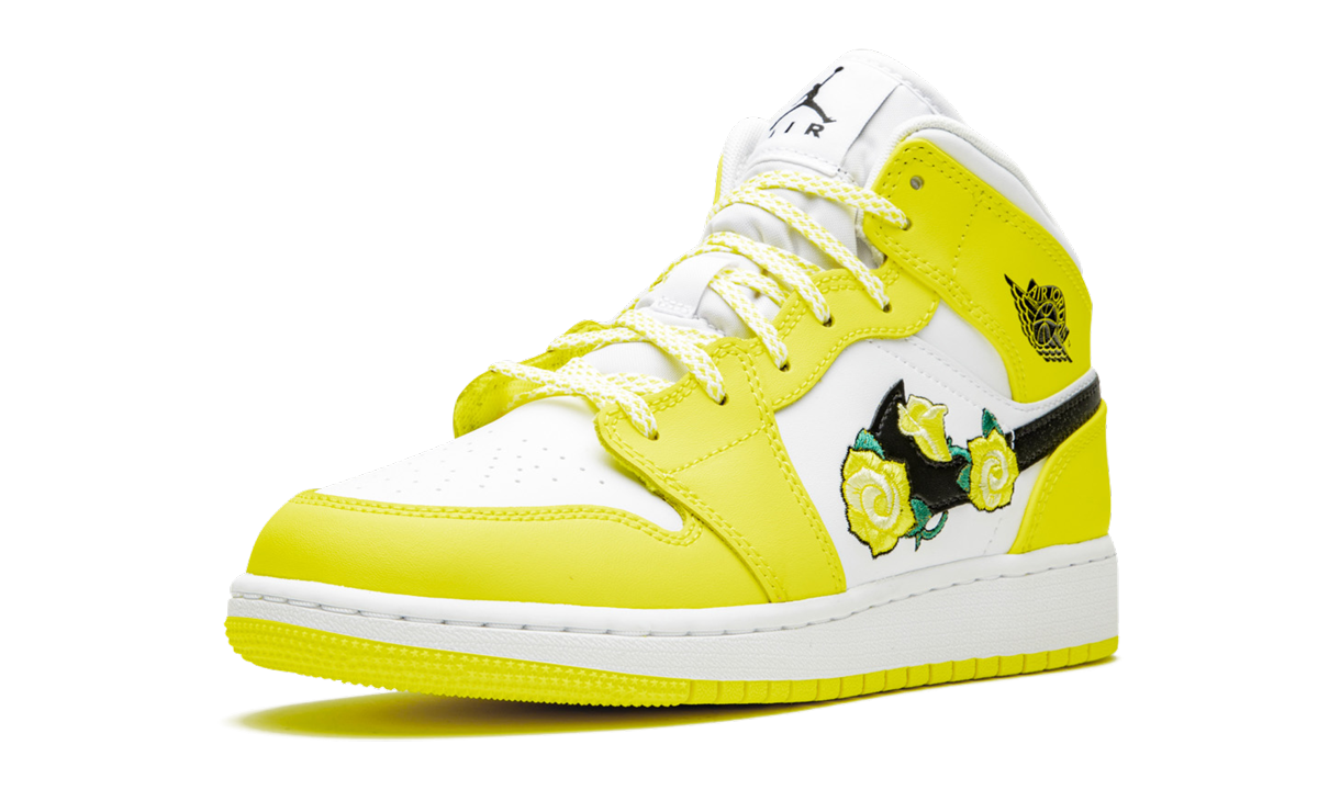 Nike Air Jordan 1 Mid GS "Dynamic Yellow" AV5174 700