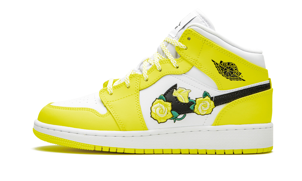 Nike Air Jordan 1 Mid GS "Dynamic Yellow" AV5174 700
