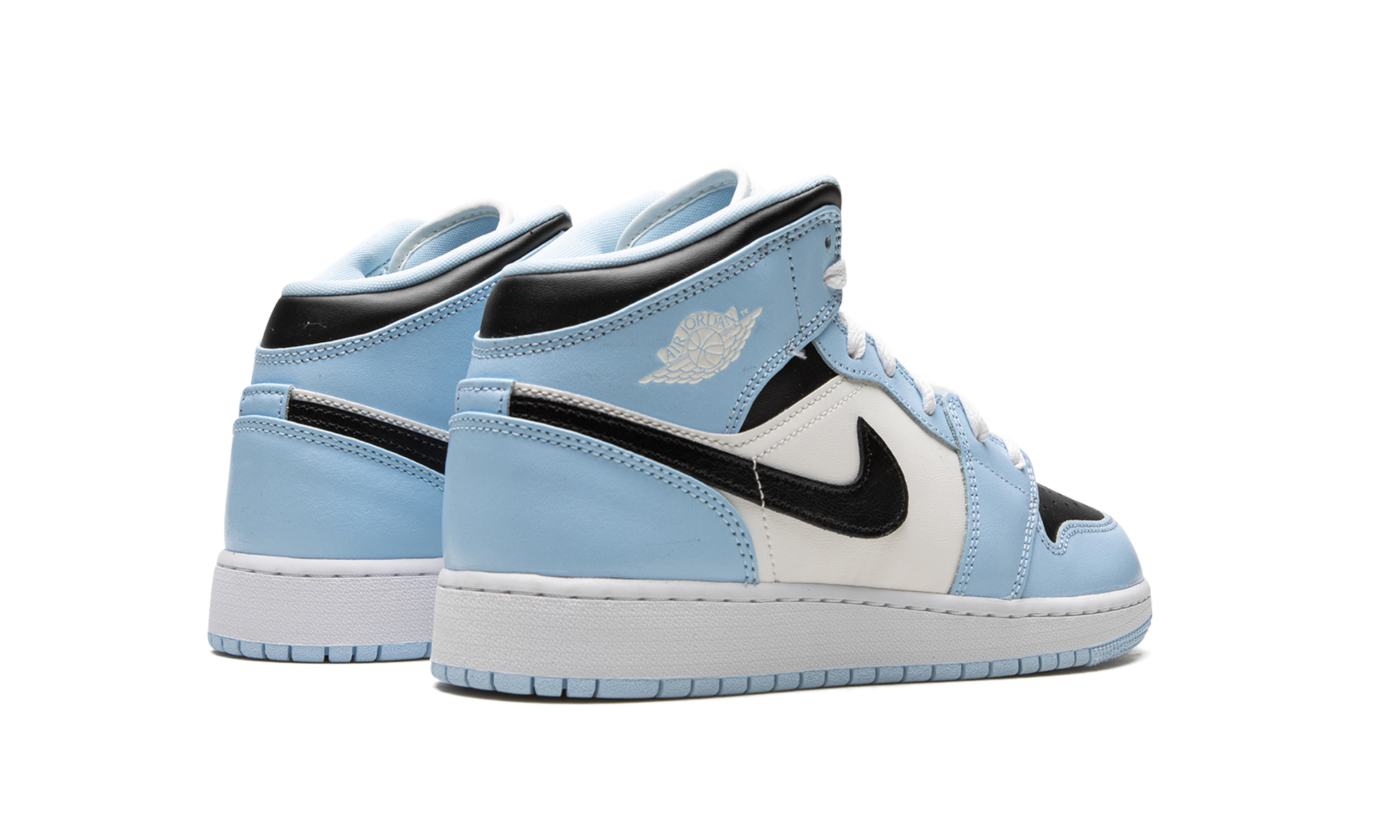 Nike Air Jordan 1 Mid GS "Ice Blue" 555112 401