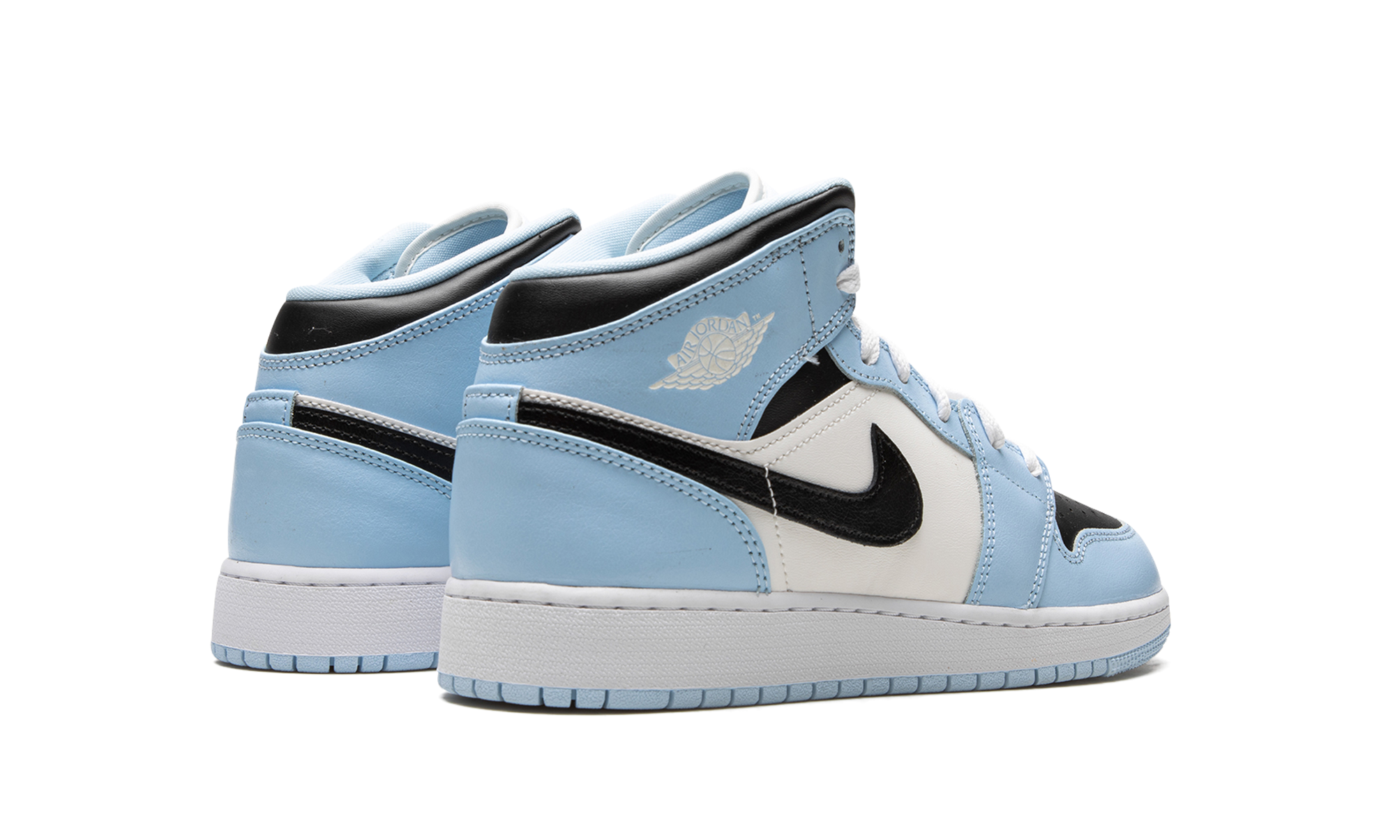 Nike Air Jordan 1 Mid GS "Ice Blue" 555112 401