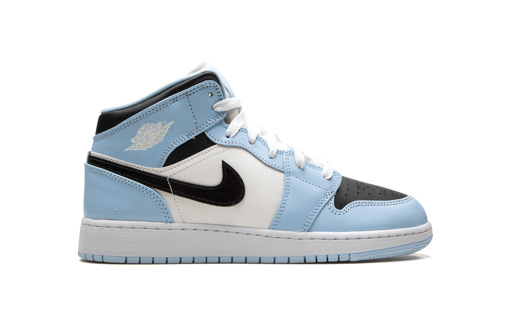 Nike Air Jordan 1 Mid GS "Ice Blue" 555112 401