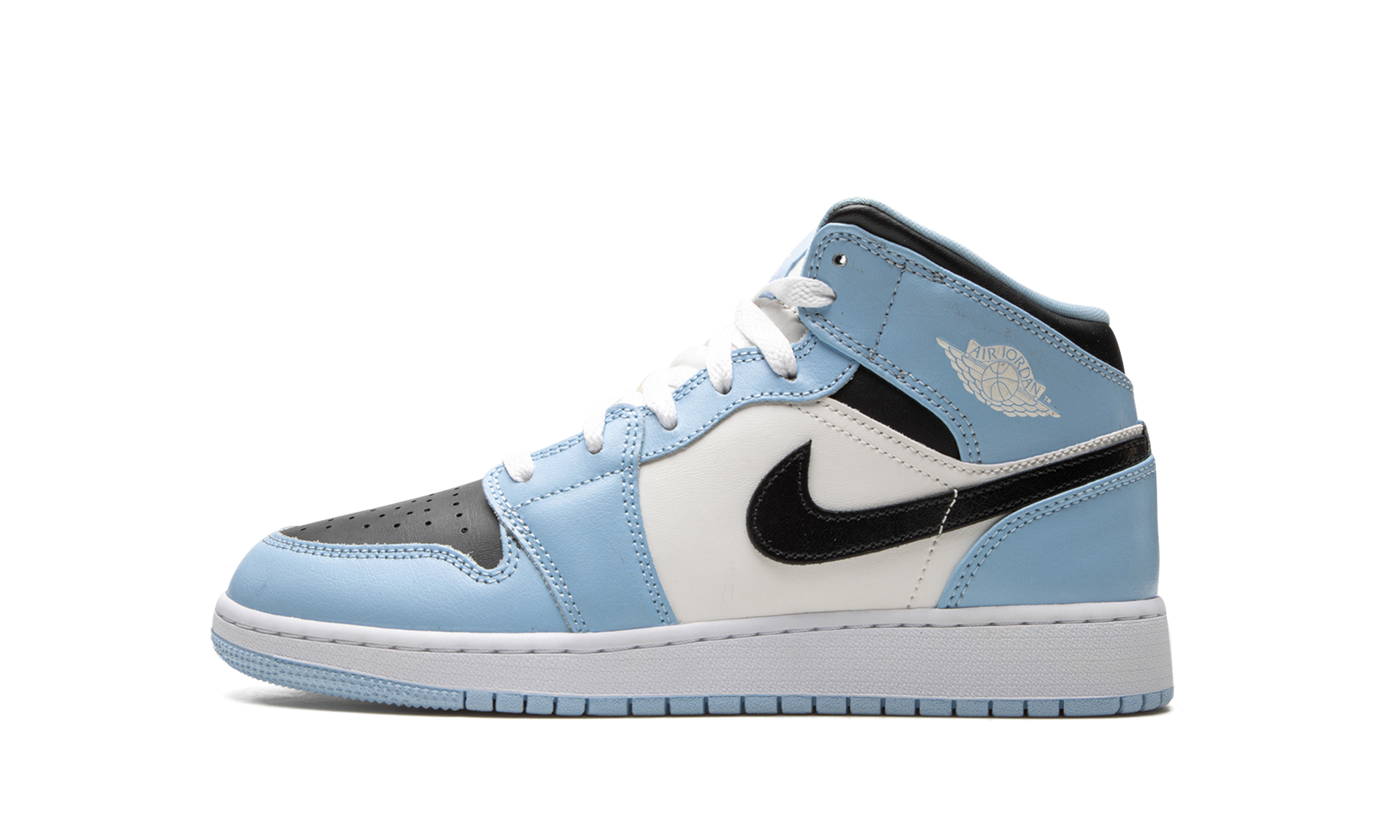 Nike Air Jordan 1 Mid GS "Ice Blue" 555112 401