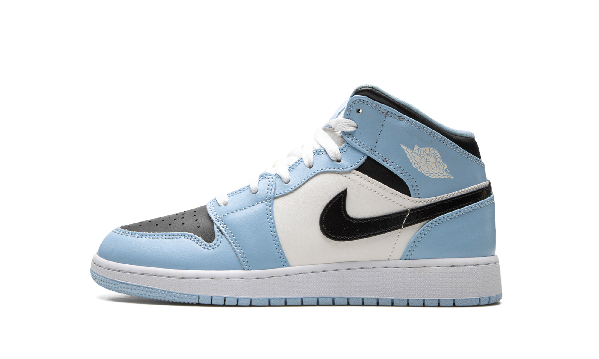 Nike Air Jordan 1 Mid GS "Ice Blue" 555112 401