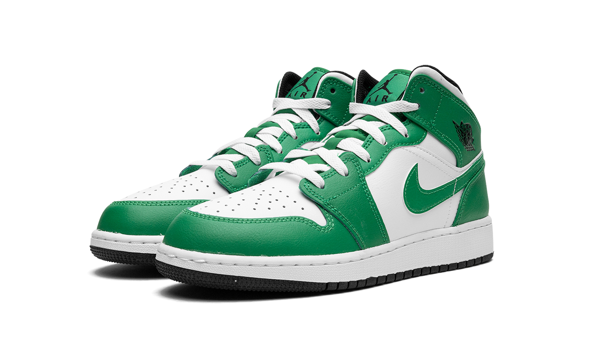 Nike Air Jordan 1 Mid GS "Lucky Green" DQ8423 301