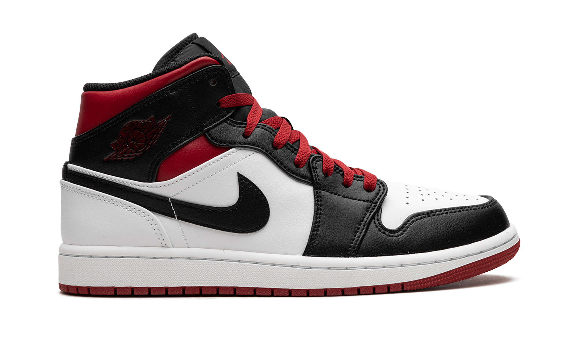 Nike Air Jordan 1 Mid "Gym Red Black Toe" DQ8426 106