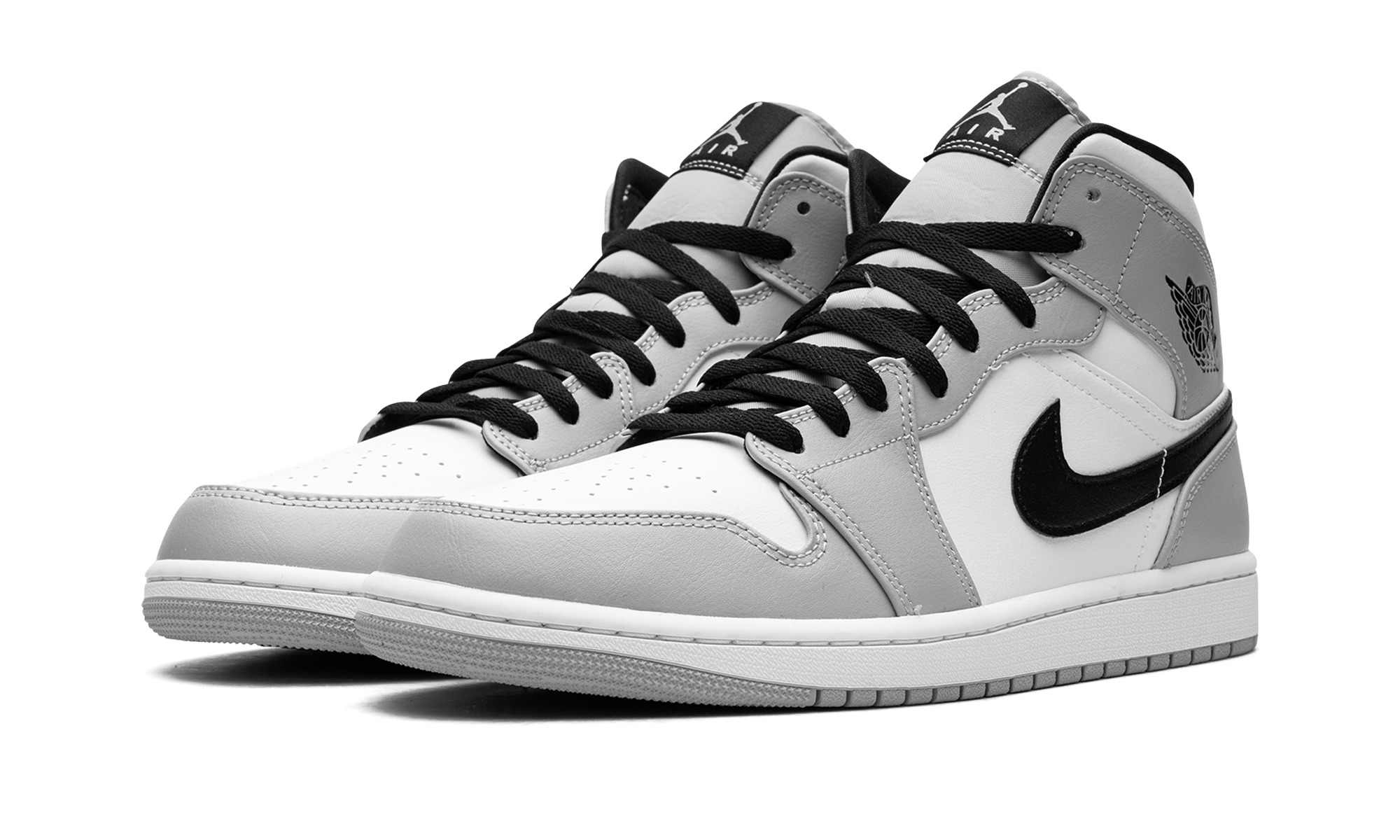 Nike Air Jordan 1 Mid "Light Smoke Grey" 554724 092