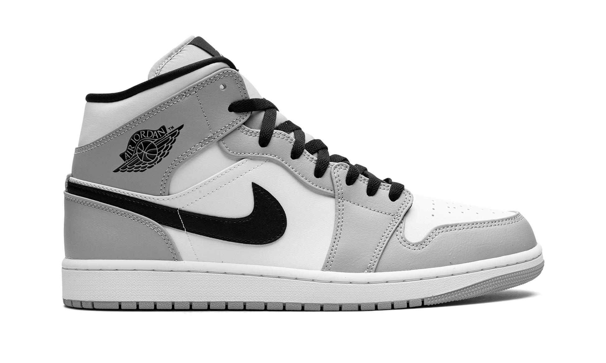 Nike Air Jordan 1 Mid "Light Smoke Grey" 554724 092