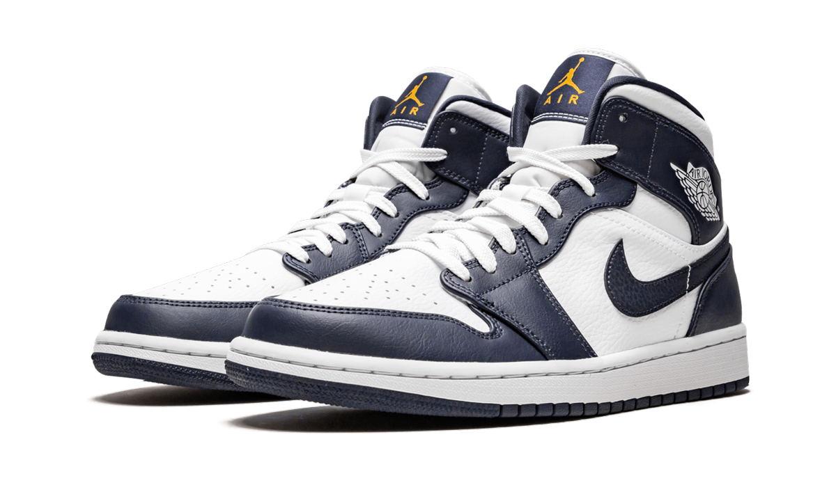 Nike Air Jordan 1 Mid "Obsidian" 554724 174