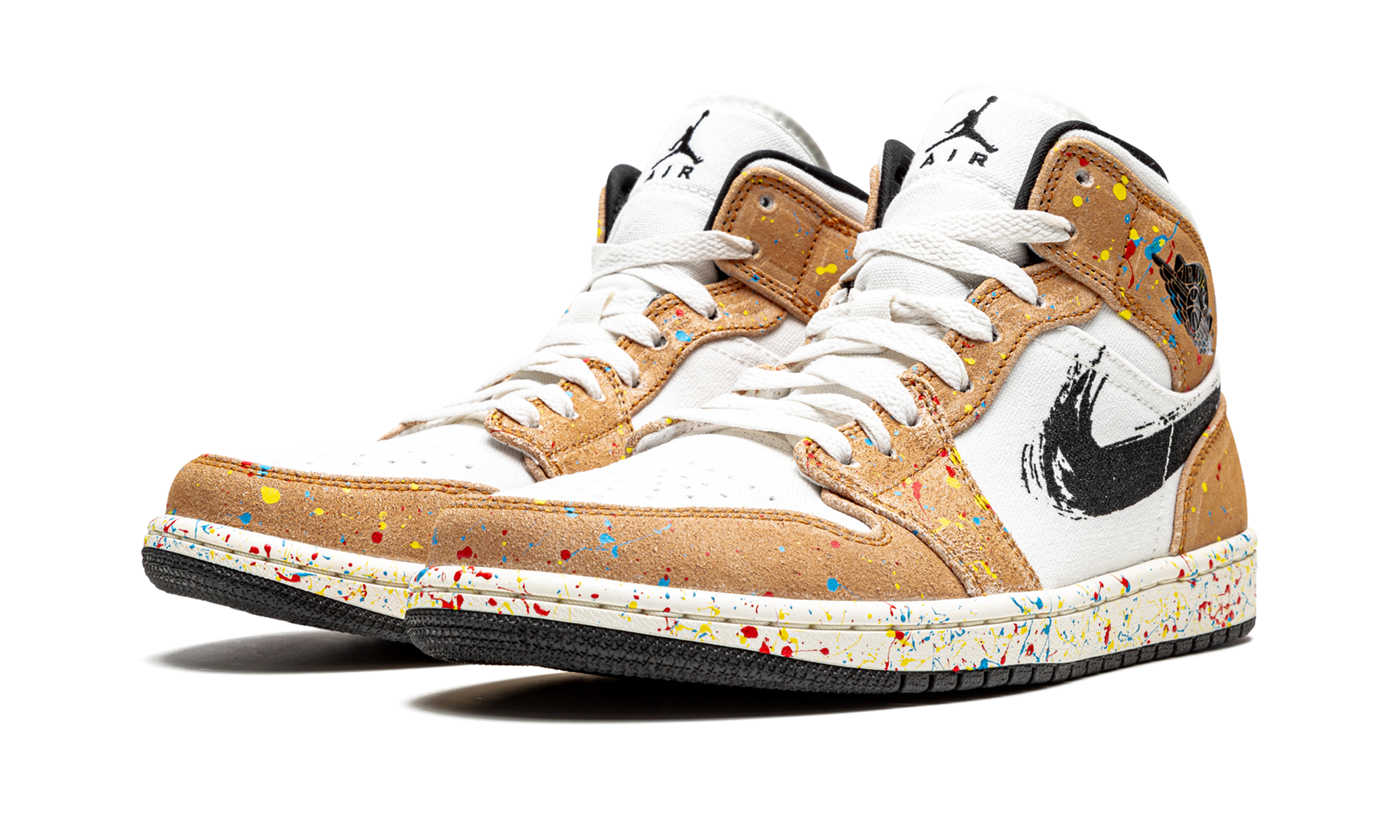 Nike Air Jordan 1 Mid SE "Brushstroke" DA8005 100