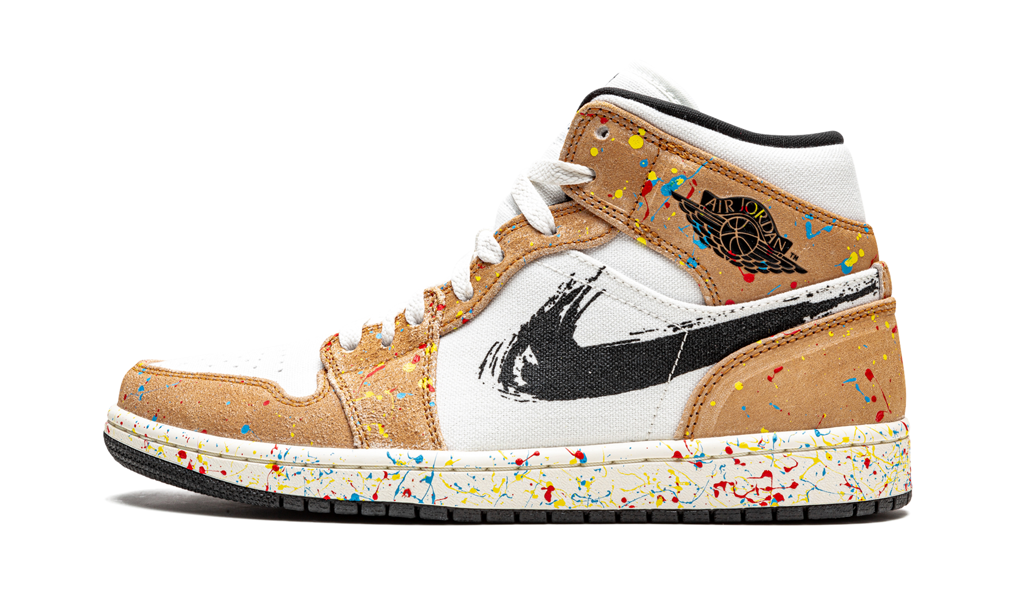 Nike Air Jordan 1 Mid SE "Brushstroke" DA8005 100