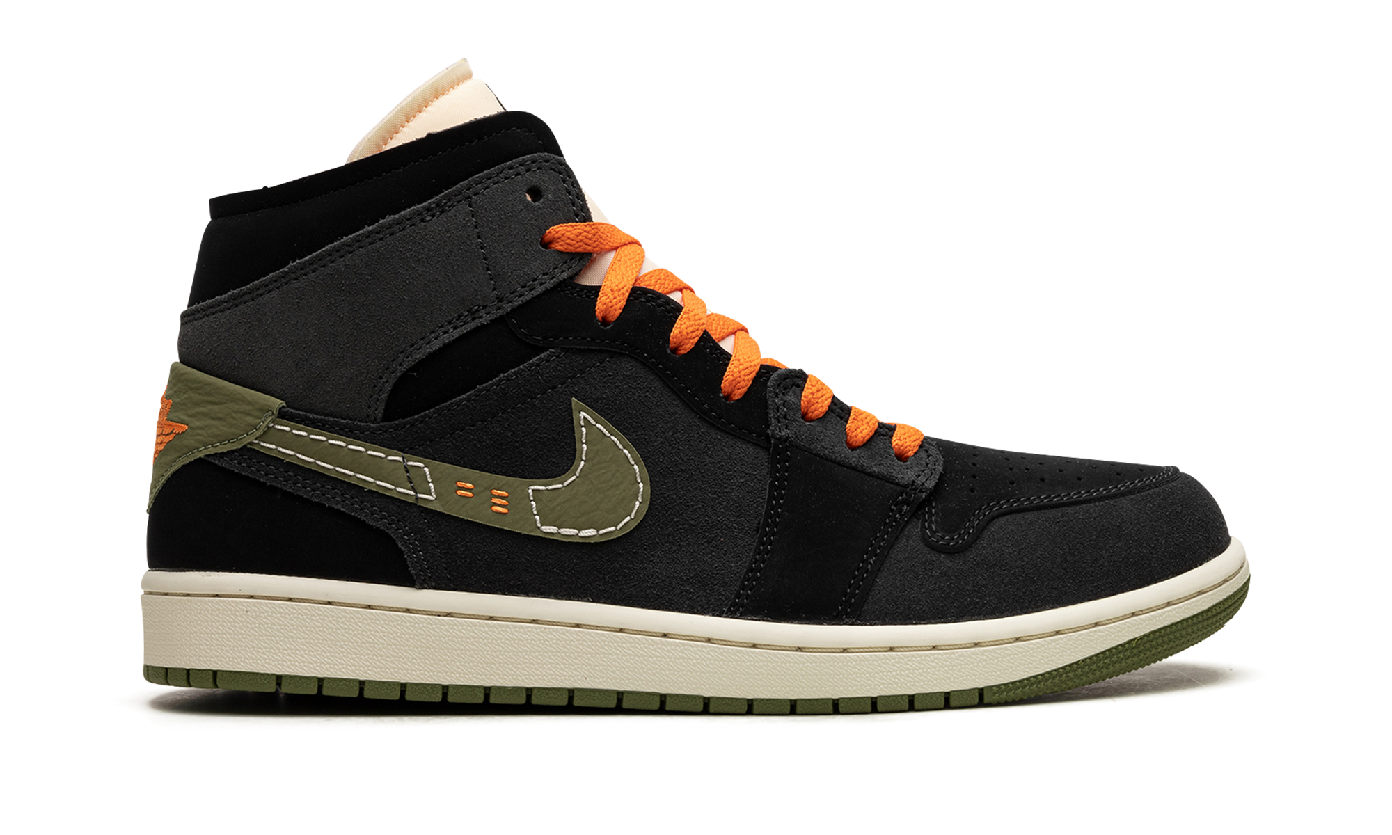 Nike Air Jordan 1 Mid SE Craft "Anthracite Light Olive" FD6817 003