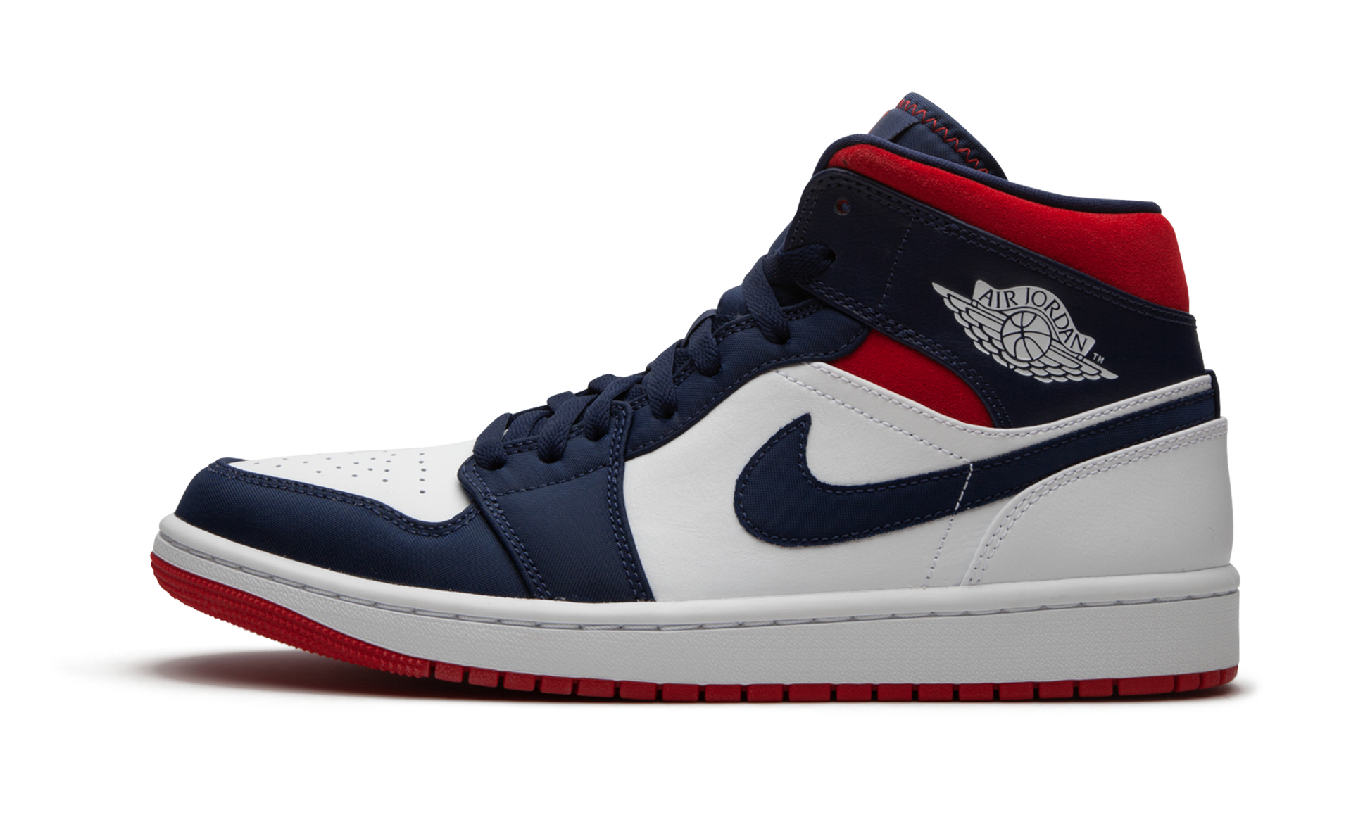 Nike Air Jordan 1 Mid SE "Olympic - USA" 852542 104