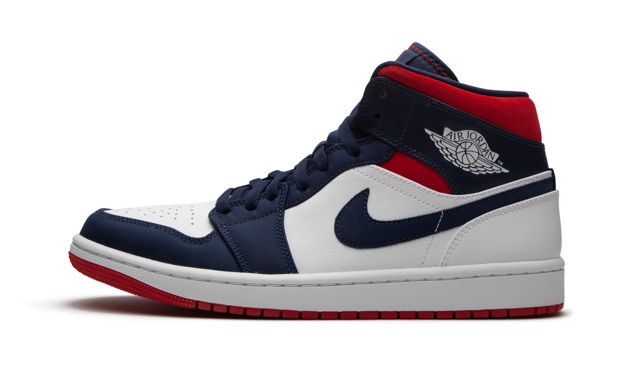 Nike Air Jordan 1 Mid SE "Olympic - USA" 852542 104